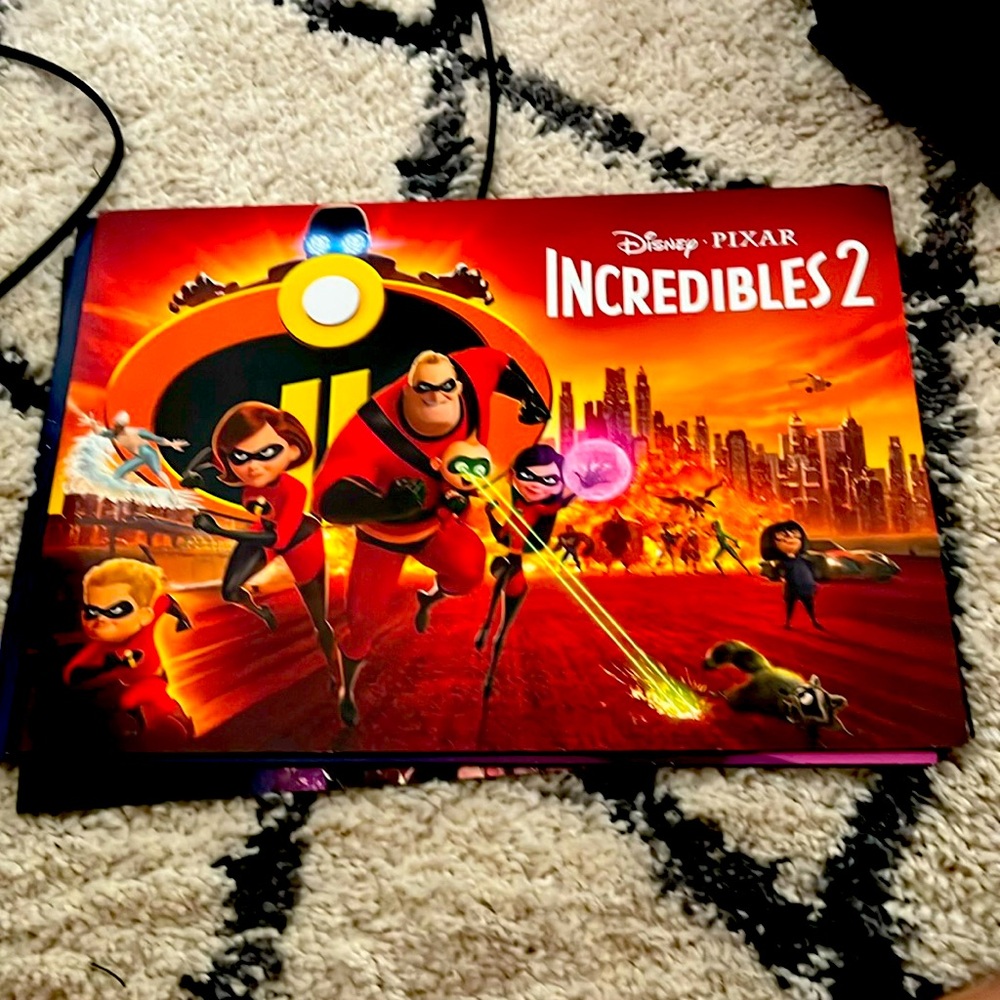 Disney Pixar incredibles 2  lithographs set